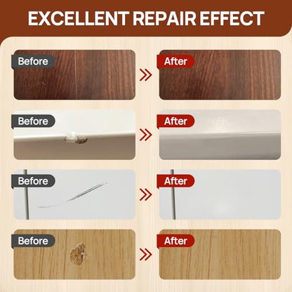 Boncart Wood Furniture Repair Kit, Wood Touch up Fillers - color: 10 Colors