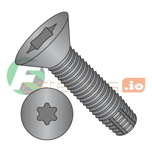 5/16"-18 x 2-1/2" T-40 Flat Head Self Tapping Trailer Deck Screws, 10 Pack - size: 5/16-18 x 2 1/2 inch