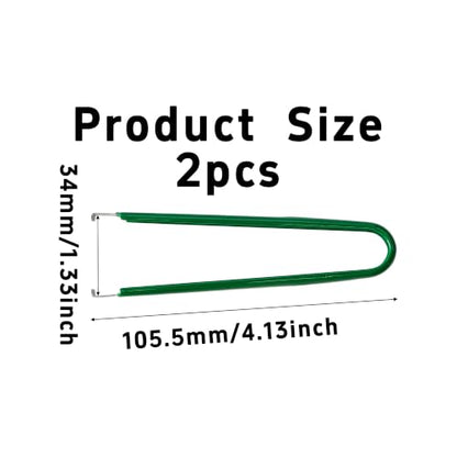 2Pcs 4.13 Inch PLCC PCB IC Chip Puller Extractor Tool(Green) - color: Green