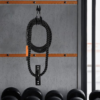 Heavy Duty Battle Rope Anchor Kit Wall Mount - size: Small