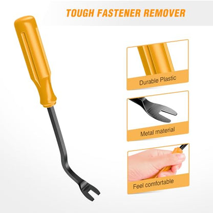 GOOACC 6PCS Auto Trim Removal Tool Kit Yellow - color: 6pcs Trim Removal Tool Yellow