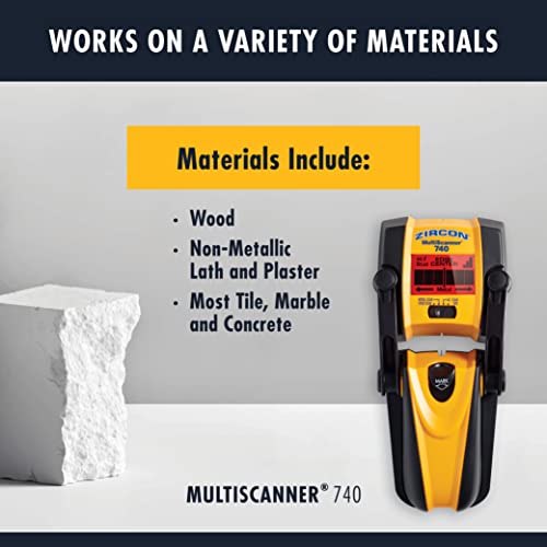 Zircon MultiScanner 740 Electronic Wall Scanner with Built-In Erasable Wall Marker - style: MS 740 with Wall Marker