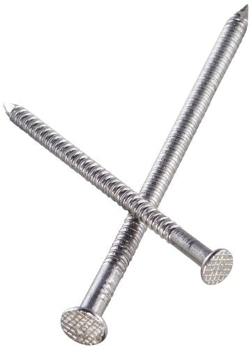 Simpson Strong-Tie T16HPTD5 Preservative-Treated Wood Decking Nail, Ring Shank — 3-1/2 in. x .162 in. Type 316 (5 lb.)