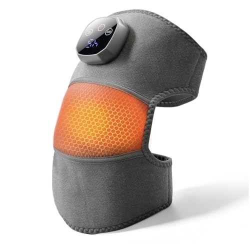 Knee Heating Pad with Massage, 1 Pack Rechargeable Knee Massager - size: 1 Pack