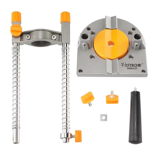 Drill Guide 90° Attachment, Adjustable Pocket Hole Jig for Hand Drill