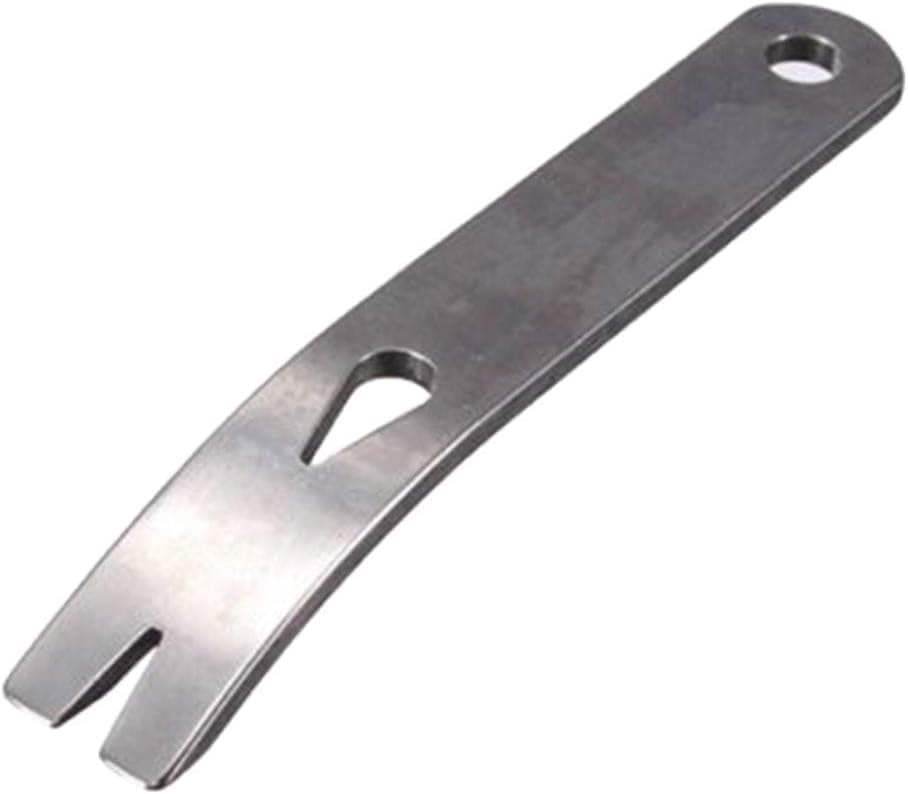 Mini Stainless Steel Pocket Pry Bar Crowbar Multifunction EDC Tool for Bushcraft and Survival