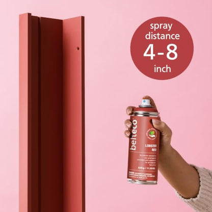 Lobster Red Spray Paint | Water-based Spray Paint Red - color: Candy Red, size: 11.29 Ounce (Pack of 1)
