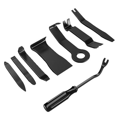 GOOACC 8PCS Auto Trim Scratch Removal Tool - color: Black, size: 8PCS Trim Removal