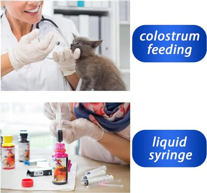 20 Pack 3mL Syringe with Tip Cap for Liquid, 3cc Plastic Syringes with Cover, Non-Sterile, No Needle - style: 3 ML