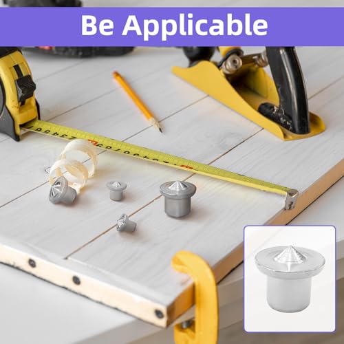 48Pcs Dowel and Tenon Center Transfer Plugs Doweling Centering Pins