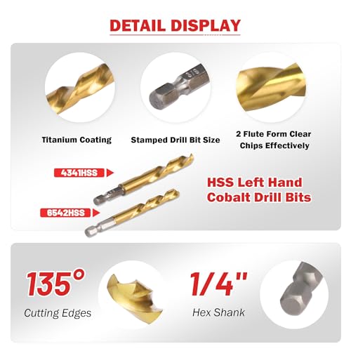 14PCS Spiral Screw Extractor Set Tungsten Carbide Tip Scriber Pen - size: Upgarded Kit-14PCS with Tungsten Pen