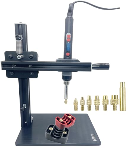 Heat Set Insert tip Tool Vertical Heat Pressing Machine Heat Brass Inserts 3D Printing Thread Knurled Nut M2 M2.5 M3 M4 M5 M6 (Heat Set Insert) - style: Heat Set Insert