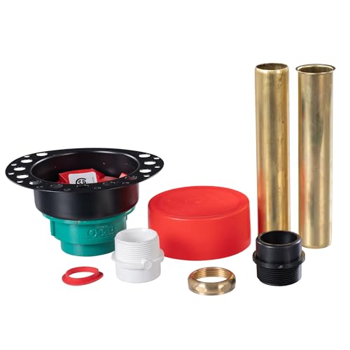 OS&B ID357 Cast Iron Island Tub Drain Testable Rough-In, 2-Inch IPT Threads - style: ID357 - Cast Iron