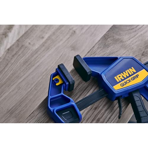 IRWINQUICK-GRIPOne-Handed Bar Clamp, Medium-Duty, 12", 1964718 - size: 12 inch, style: 12 Inch