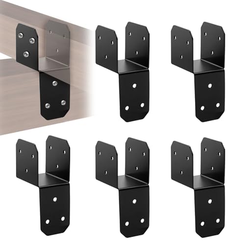 Joist Anchor Connector 2x4 Joist Hanger Bracket Tie Bracket 6 Pack - size: 2x4