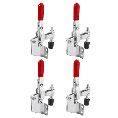 Toggle Clamps Latch Vertical Quick-Release Toggle Clamp Antislip Holding Capacity 220 lbs Tool 101B 100Kg 4 Pack - style: 101B, 4PK