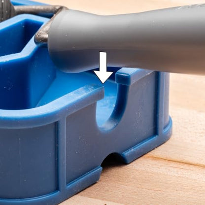 Rockler Mini Glue Roller with Silicone Tray, 2'' Wood Glue Applicator Tool