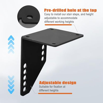 DIY Floating Stair Riser Brackets, 1 Piece