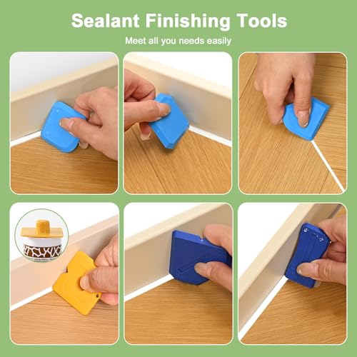 Silicone Caulking Tool Kit, Caulk Remover & Grout Removal Tool
