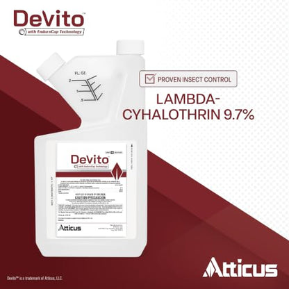 Atticus Devito CS Insecticide (32oz) - Lambda-cyhalothrin Insect Control - size: 32 oz