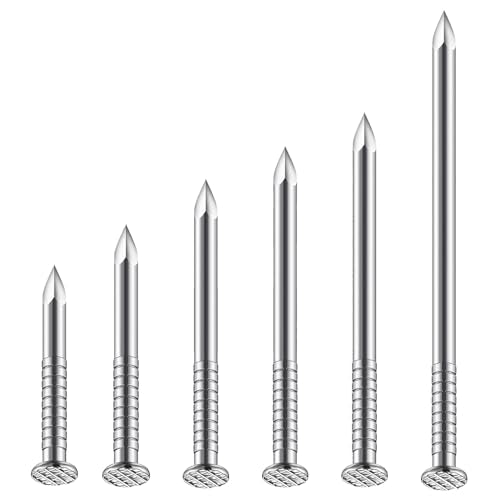 Wensilon (29 pcs)3-1/2 inch Stainless Steel 304 Nails, Hanging Nails, Wall Nails, Dowels, Long Nails - color: Ss, size: 3-1//2