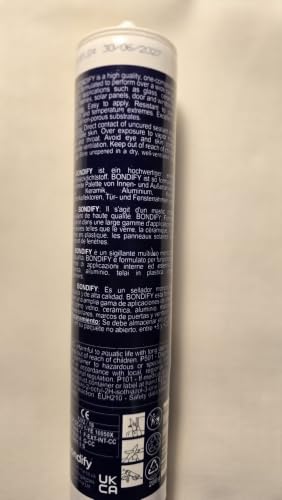 Waterproof Silicone Sealant White, Kitchen & Bathroom Sealant Solvent Free, 10oz, Ideal for Sink, Sanitary, Bath, Shower Sealant, Window - size: WHITE - 1PC