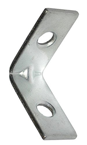 Framer Supply Right Angle Corner Brace 1" x 1" x 1/2" - 100 Pack