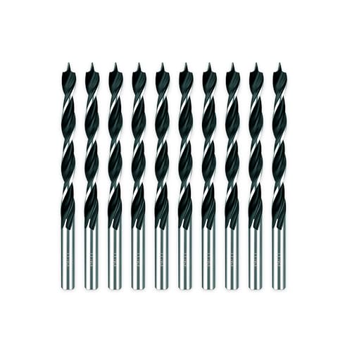 11/64 Brad Point Drill Bit Set for Wood - size: 11/64in (10pcs)
