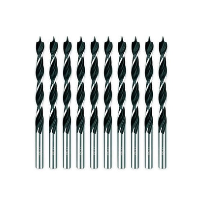 11/64 Brad Point Drill Bit Set for Wood - size: 11/64in (10pcs)