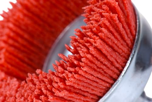 Century Drill & Tool 77231 Nylon Abrasive Cup Brush, 3", Coarse - size: 3" Coarse