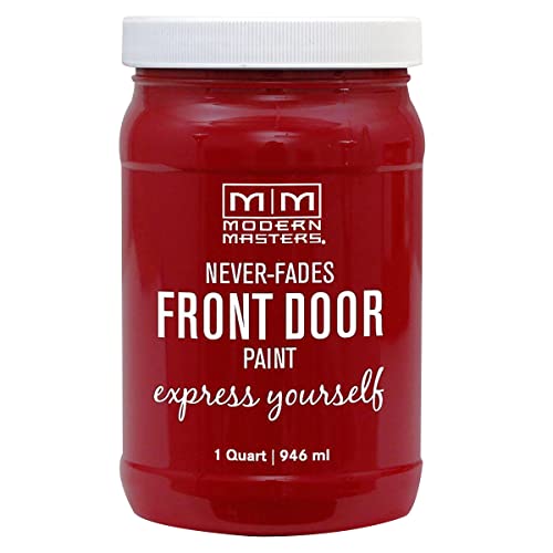 Modern Masters 275264 Front Door Paint, Quart, Satin Sophisticated - color: Satin Sophisticated