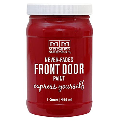 Modern Masters 275264 Front Door Paint, Quart, Satin Sophisticated - color: Satin Sophisticated