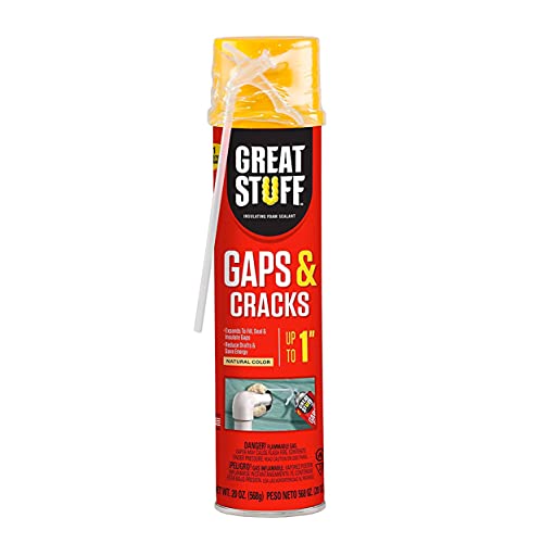 Great Stuff 157911 Insulating Foam Sealant, 20 Ounce, Ivory - size: Pack of 1