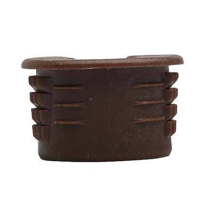 Titus 25 Pack System 6 Cam Connector for 19mm Panel, Drop-In, Brown Finish, Non-Outrigger, R011BRN - size: 25 Pack, style: Brown Finish