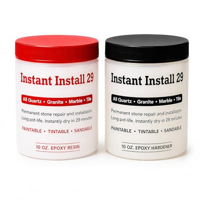 II29 20 oz. Stone Kit - Installs Slabs, Chips, Cracks. Rebuild Lost Stone - size: 20 oz