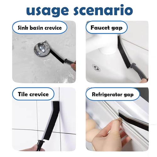 Betanull Crevice Cleaning Brush Set, Multi-Purpose Hard Bristle Brushes