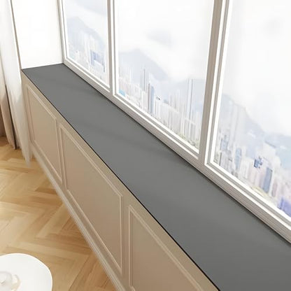 Window Sill Mat, Graphite Gray, 7.9 * 78.8in - color: Graphite Gray, size: 7.9" x 6'7" (Rectangular)
