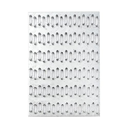 10 Pcs Truss Plates 4x6 Inch, Pronged Truss Mending Plate with Nail Teeth, Mending Plates for Wood Trusses Construction - size: 4"x6"