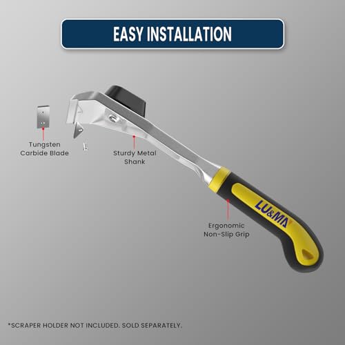 LU&MN Carbide Scraper Replacement Blades, 2"/50×12×1.5mm, 100 Pieces - style: 2"-10PKS