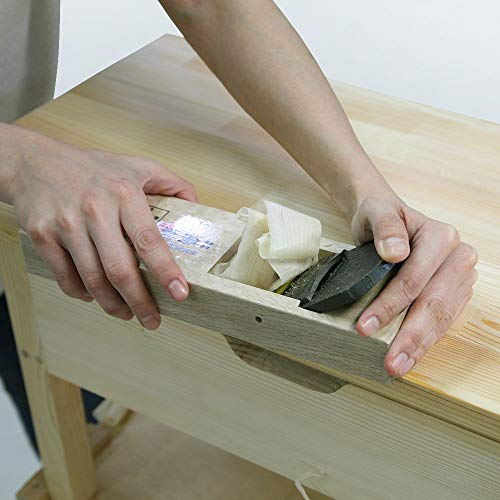 KAKURI Japanese Large Hand Plane 60mm, Woodworking Block Plane 10.2" x 3"