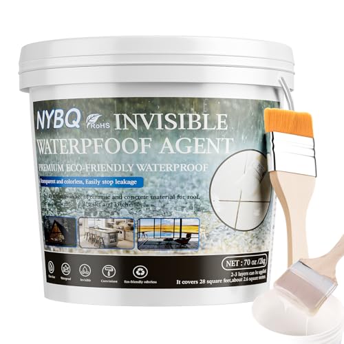 Waterproof Sealant 70oz, Invisible Waterproof Anti-Leaking Sealant Agent - size: 70OZ