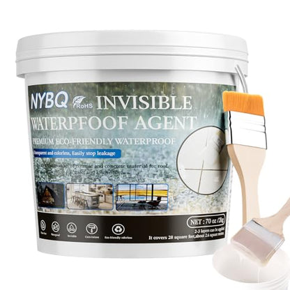 Waterproof Sealant 70oz, Invisible Waterproof Anti-Leaking Sealant Agent - size: 70OZ