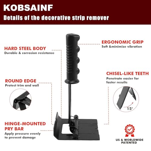 Trim Puller Kit – Baseboard & Siding Removal, Multi-Functional