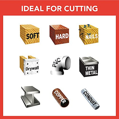 Dremel MM482 Bi-Metal Flush Cut Oscillating Multitool Blade, Ideal for Wood and Metal Cutting Applications - Universal Quick-Fit Interface Fits Bosch, Makita, Milwaukee, and Rockwell - style: 1-Pack