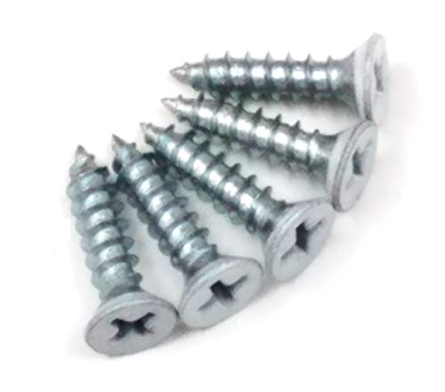 Hinge Outlet Wood Screws, Heavy-Duty Screws for Doors, Cabinets, Furniture & DIY Projects (White, 9 x 3/4 Inch, 600 Count) - color: WHITE