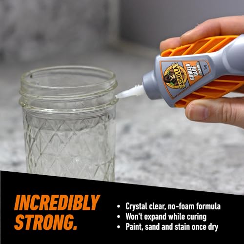 Gorilla Micro Precise Clear Glue, All Purpose, Polyurethane, 5g, 2-Pack - size: Micro Precise 5g, style: Micro Precise 2 Pack