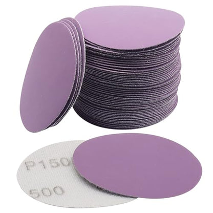 3 Inch 1500 Grit Wet Dry Sandpaper, 50 Pcs - style: Grit 1500