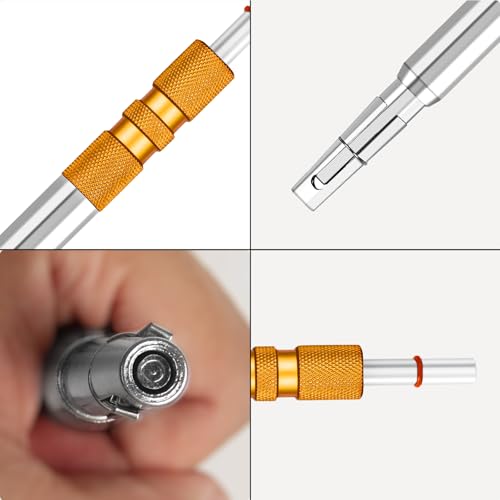 Trim Nail Punch with Retaining Clip, Fits Up to 1" Wide Nail