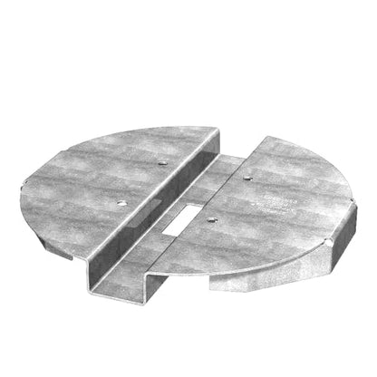 Simpson Strong-Tie PBV10 PBV 10-in. Hidden Standoff Post Base for Viga Post