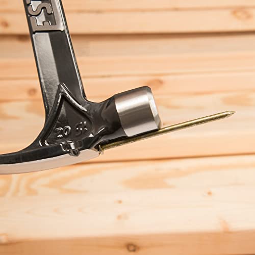 ESTWING Ultra Series Hammer, 15oz Smooth Face, Leather Grip, E15S - size: 15 oz (Ounces), style: Smooth Face (Standard Handle)